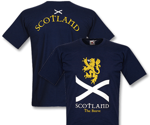 Scotland The Brave Kids T-shirt