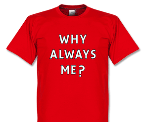 Why Always Me? Liverpool Balotelli Kids T-shirt