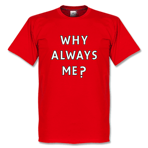 Why Always Me? Liverpool Balotelli T-shirt