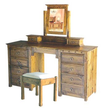 Revival Dressing Table and Mirror