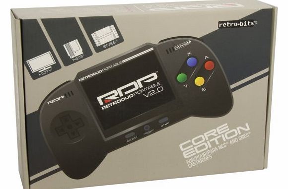 Retro-Bit RDP-0179 Portable Handheld Console Gaming Pad - Black