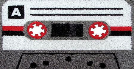 Retro Cassette Tape Door Mat