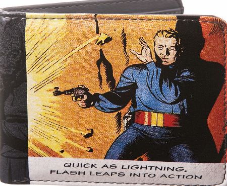 Retro Flash Gordon Comic Strip Wallet
