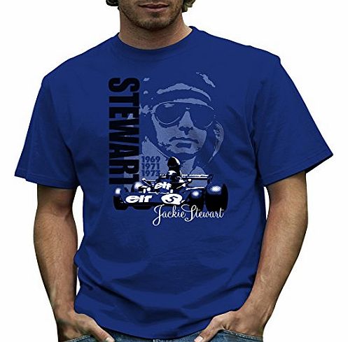 Official Jackie Stewart, Tyrrell 006 T Shirt by Retro Formula 1