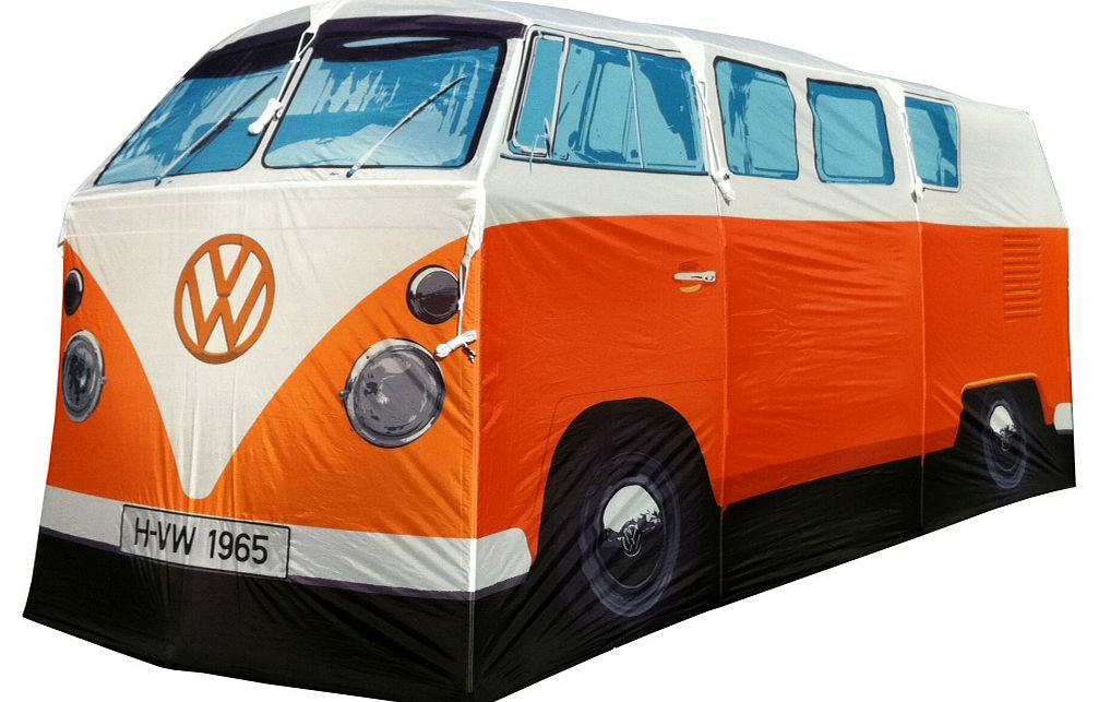 Orange VW Campervan Exact Scale Replica Tent