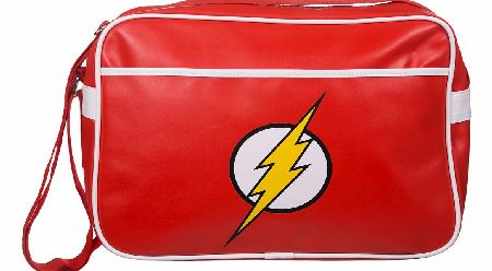 Retro Red DC Comics Flash Logo Messenger Bag