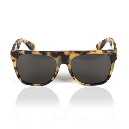 Retro Super Future Cheetah Flat Top Sunglasses