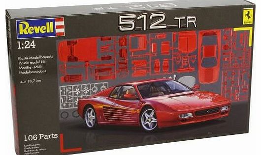 1/24 Ferrari 512 TR model kit # 07084