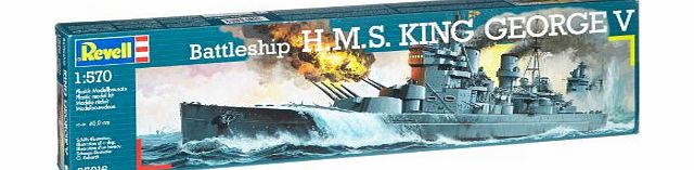 Revell 1:570 Scale H.M.S King George V