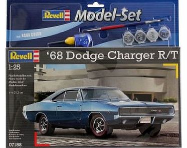 Revell 1968 Dodge Charger R/ T Car Plastic Model Set
