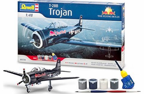 Revell Gift-Set T-28 Trojan Flying Bulls Aircraft Plastic Model Kit