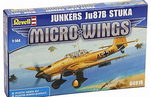 Revell Micro Wings Junkers Ju 87B Stuka Aircraft Plastic Model Kit