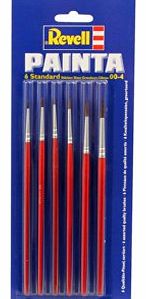 Revell Paint Brush Set (Painta Standard), 6 Brushes