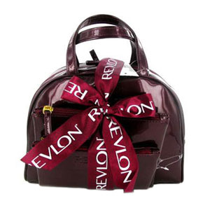 Revlon 3 Piece Travel Bag Set Dark Violet