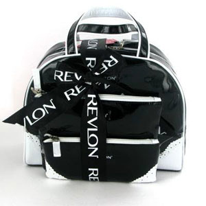 Revlon 3 Piece Travel Bag Set Real Black