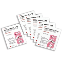 Laminator Pouch Support Cards Ref 2101278