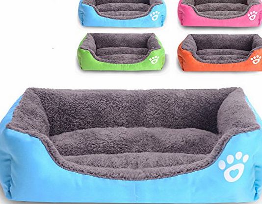 REXSONN Modern Removable Ultra Soft Warm Pet Bed Puppy Dog Mat Pad Cat Sleeping Cushion Suits for Daily Use - M