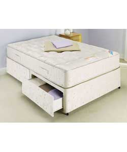 Double Duplex Divan with 2 Drawers