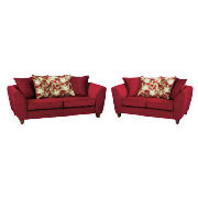 large Sofa and Richmond Sofa, Red