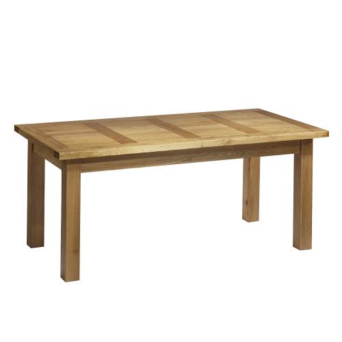 Oak Large Dining Table - Extending