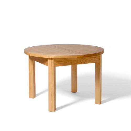 Oak Round Extending Dining Table 340.005