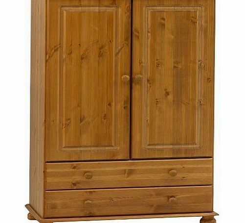 Richmond Pine 2 Drawer 2 Door Combi-Wardrobe -Richmond