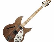 Rickenbacker 330 Semi Acoustic Guitar Walnut