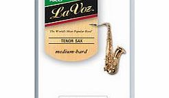 Rico La Voz Tenor Saxophone Reeds Medium Hard 10