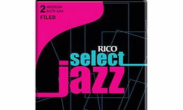 Rico Select Jazz Filed Alto Saxophone Reeds 2M