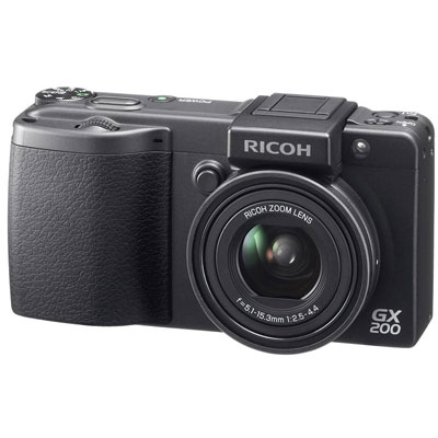 Ricoh GX200 Black Compact Camera