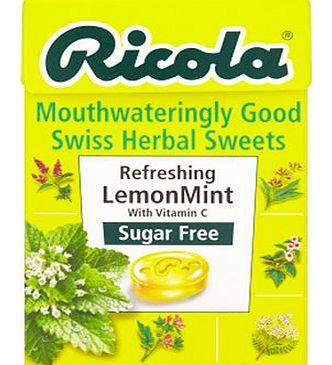 Ricola Soothing and refreshing drops with a great