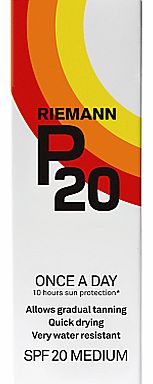 Riemann P20 Once a Day Sunscreen SPF 20, 100ml