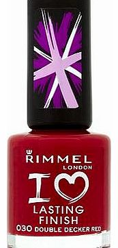 Rimmel I love Lasting Finish Nail Polish Black