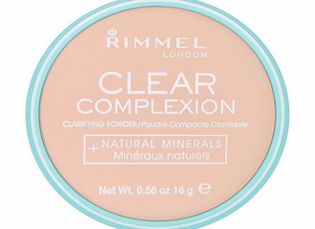 Rimmel London Clear Complexion Clarifying Powder, Transparent
