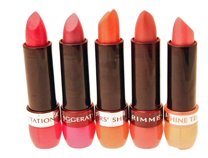 Rimmel Exaggegerate Lipstick Testers