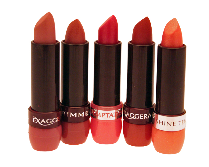Rimmel Shine Temptation Stars Lipstick Testers