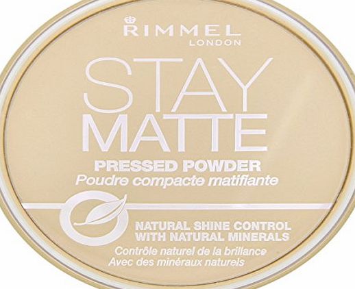 Rimmel Stay Matte Pressed Powder, Transparent