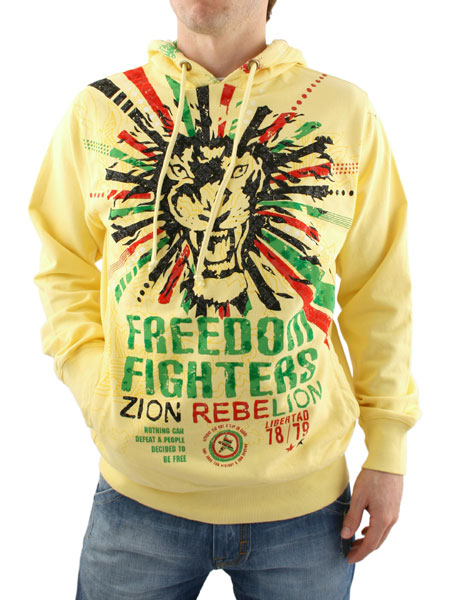 Yellow Defendo Hoodie