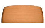 rio Faux Suede 5and#39;0 Headboard - Tan
