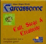 Rio Grande Games Carcassonne: The Cult, Siege & Creativity