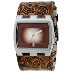 rip curl Berlin Leather Ano Mens Watch - Brown