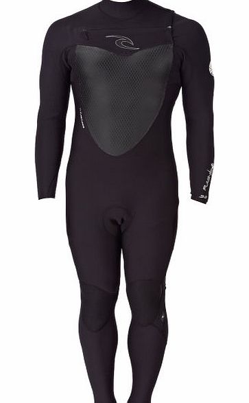 Rip Curl Mens Rip Curl Flashbomb 3/2mm Chest Zip Wetsuit