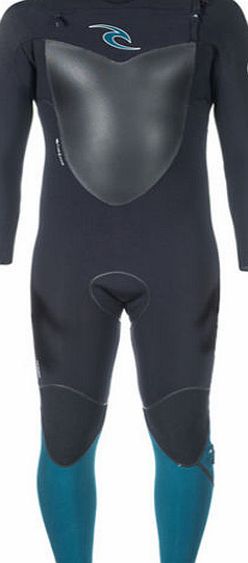 Rip Curl Mens Rip Curl Flashbomb 5/3mm Chest Zip Wetsuit