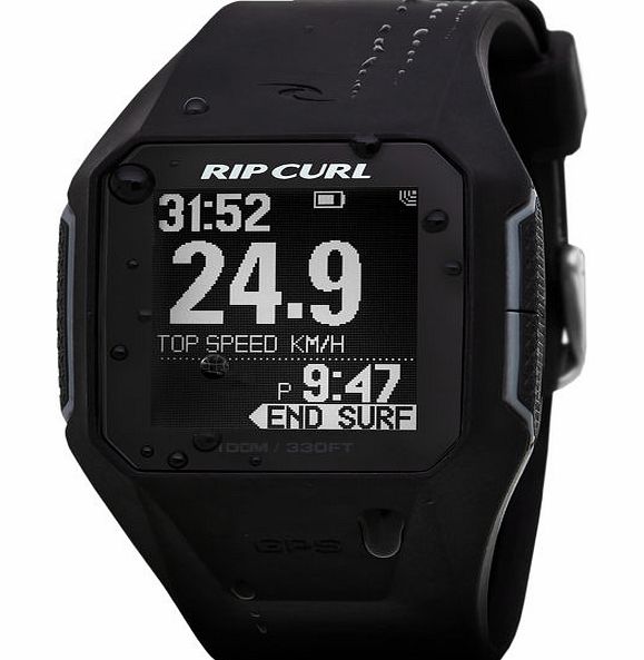 Rip Curl Mens Rip Curl Search GPS Watch - Black