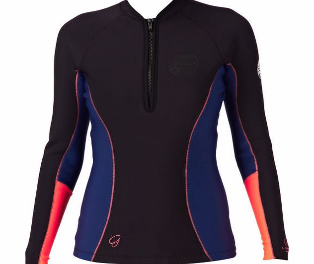 Rip Curl Womens Rip Curl G Bomb 1mm Long Sleeve Front