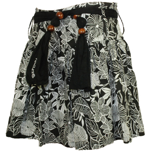 Ripcurl Ladies Ladies Ripcurl Flowery Lake Skirt. Solid Black