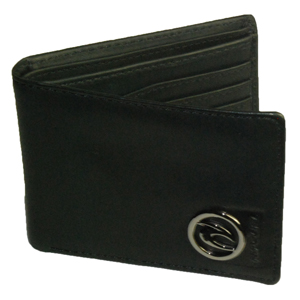 Mens Ripcurl Blade Icon Leather Wallet. Black