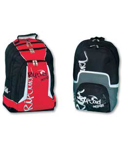 Ripcurl Pro School Backpack - Red and Black