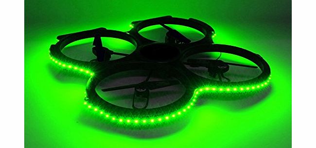 Ripmax UDI U829A drone LED Self Adhesive Strip Lights - Green