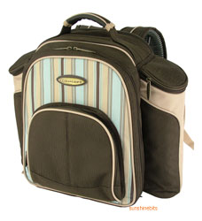 riva Chocolate Picnic Backpack-4 Person